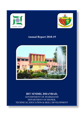 Annual Report 2018-19 BIT SINDRI, DHANBAD