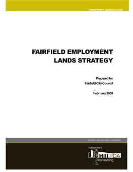 Fairfield Employment Lands Strategy