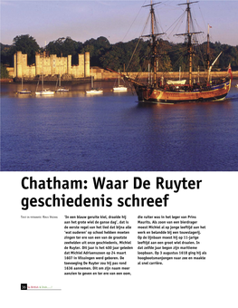 Chatham: Waar De Ruyter Geschiedenis Schreef