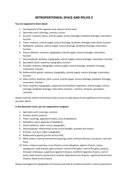 Retroperitoneal Space and Pelvis 2