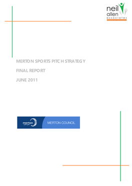 Merton Sports Pitch Strategy