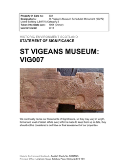 St Vigeans Museum: Vig007