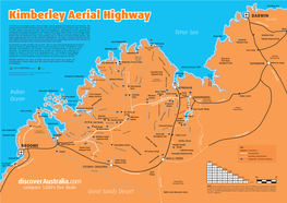 Kimberley Aerial Highway Top End ARN HEM HIG HW the Kimberley Aerial Highway Links a Host of Magical Natural Attractions Throughout the Vast Kimberley