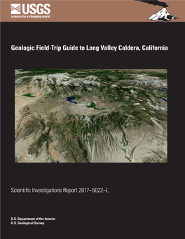 Geologic Field-Trip Guide to Long Valley Caldera, California