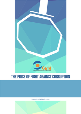 The Price of Fight Against Corruption