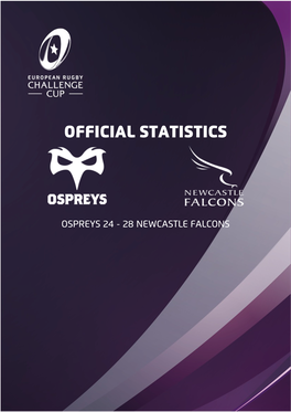 Official Match Statistics