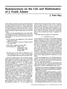 Frank Adams J