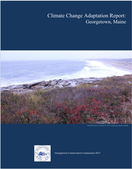 Climate Change Adaptation Report: Georgetown, Maine