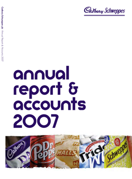 Financial Statements for Cadbury Schweppes Plccontinued