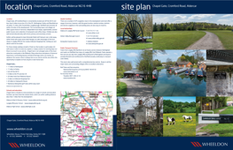 Site Plan Chapel Gate, Cromford Road, Aldercar