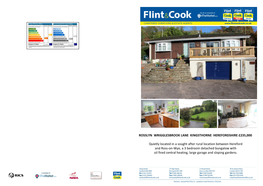 Rosslyn Wrigglesbrook Lane Kingsthorne Herefordshire £235,000