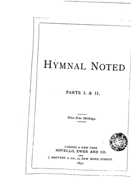 Hymnal Noted