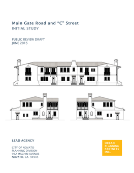 Gate Road and “C” Street INITIAL STUDY