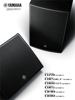 Yamaha Powered Loudspeakers Brochure 2021 EN