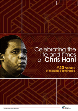 Celebrating the Life and Times of Chris Hani