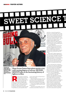 Boxing Monthly – Sweet Science to Silver Screen