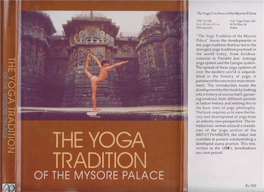The Yoga Tradition of the Mysore Palace