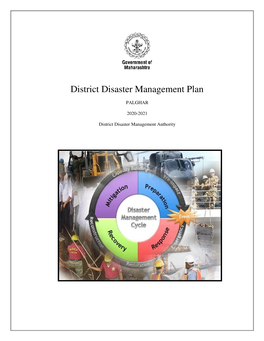 District Disaster Ma District Disaster Management Plan Agement Plan