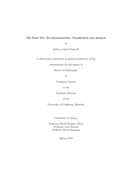 U. C. Berkeley Dissertation