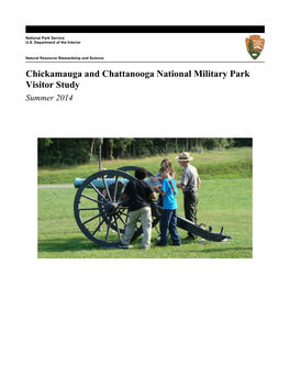Chickamauga and Chattanooga National Military Park Visitor Study Summer 2014