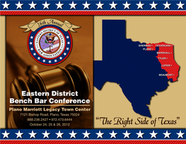 Eastern District Bench Bar Conference