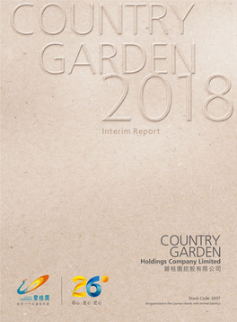 Interim Report 2018 INTERIM REPORT