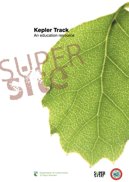 Kepler Track Super Site Education Resource