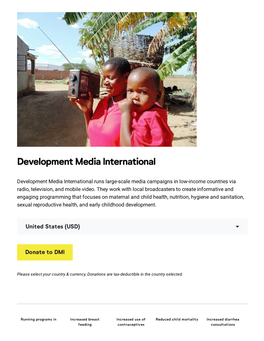 Development Media International