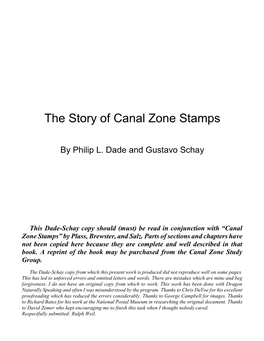 The Story of Canal Zone Stamps