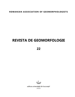 Romanian Association of Geomorphologists Revista De