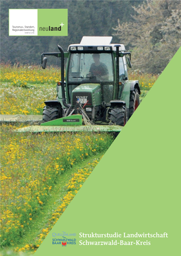 Strukturstudie Landwirtschaft Schwarzwald-Baar-Kreis IMPRESSUM