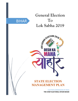 BIHAR General Election to Lok Sabha 2019