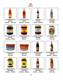 Sauces & Seasoning