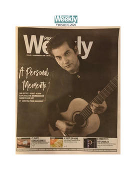 Pasadena Weekly (Cover Piece)