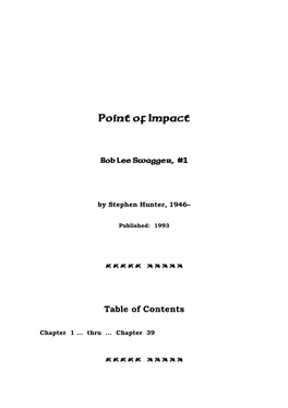 Point of Impact