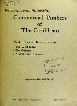 Commercial Timbers of the Caribbean