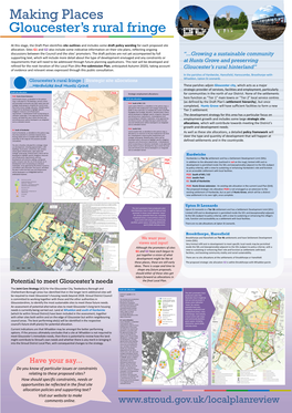 Making Places Gloucester's Rural Fringe