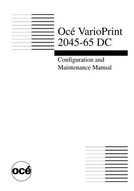 Océ Varioprint 2045-65 DC