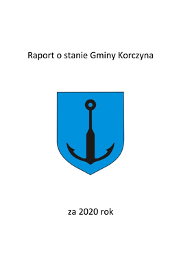 Raport O Stanie Gminy Korczyna Za 2020