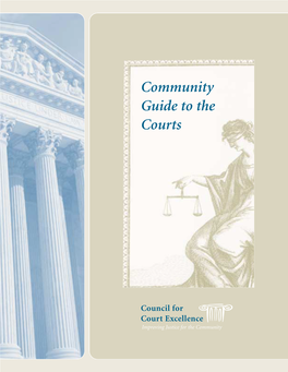 Community Guide to the Courts