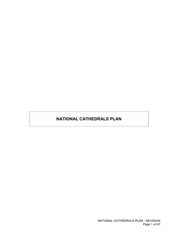 National Cathedrals Plan