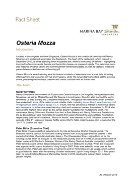 Osteria Mozza