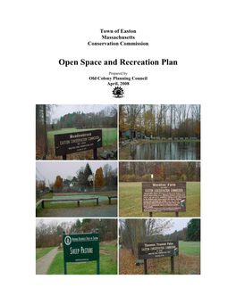 Open Space and Recreation Plan