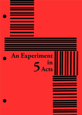 An-Experiment-In-5-Acts.Pdf