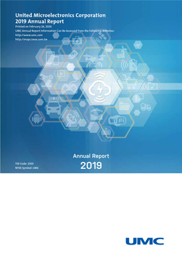 United Microelectronics Corporation 2019 Annual Report Annual Report