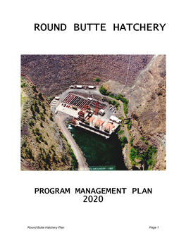 Round Butte Hatchery and Satellite (Pelton Ladder)