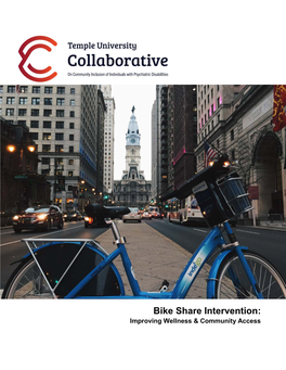 Bike Share Intervention: Improving Wellness & Community Access
