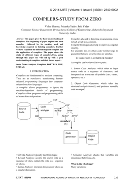 Advancing Compilers