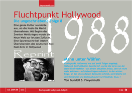 Fluchtpunkt Hollywood Reprint