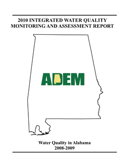 2010 Integrated Water Quality Monitoring and Assessment Report